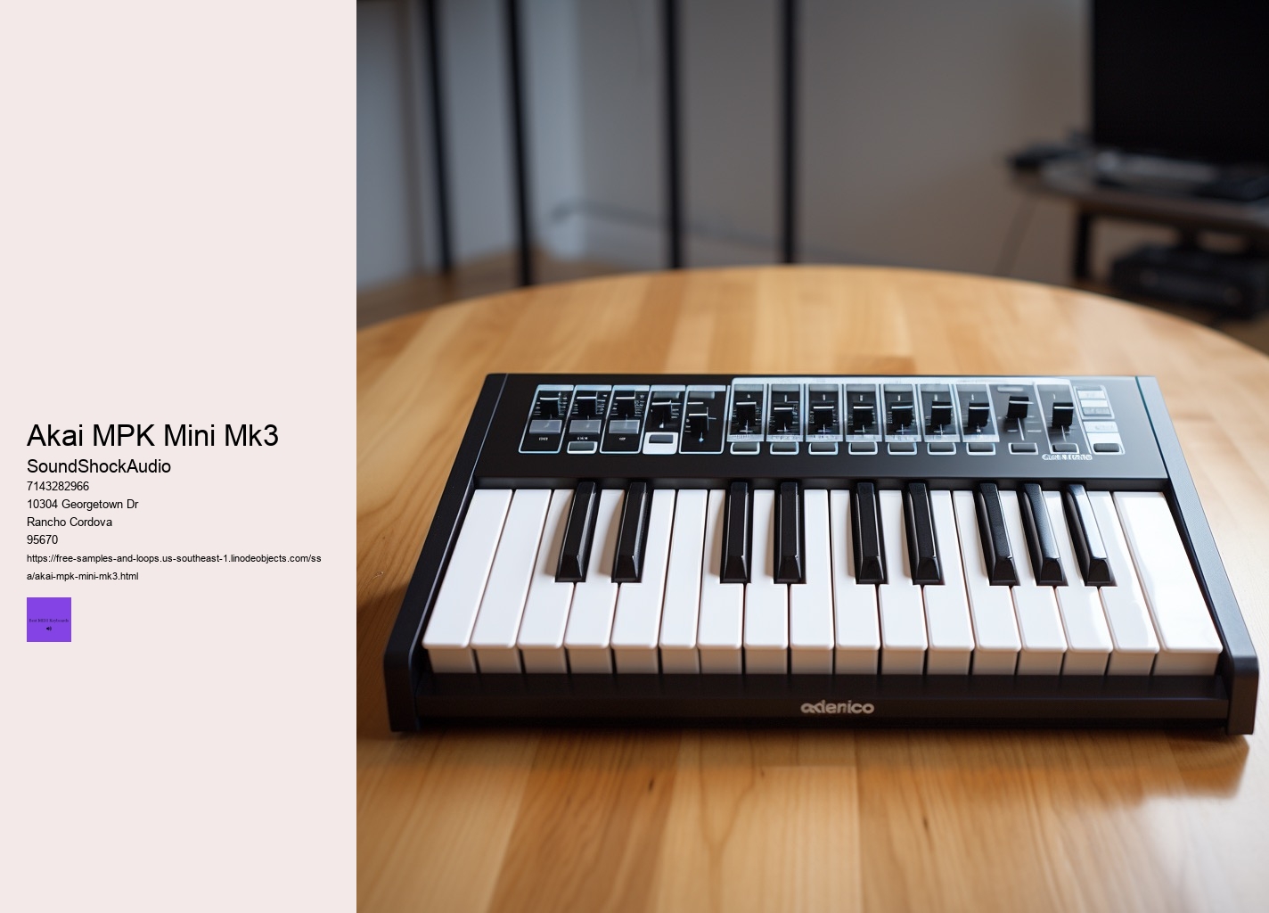 Akai MPK Mini Mk3