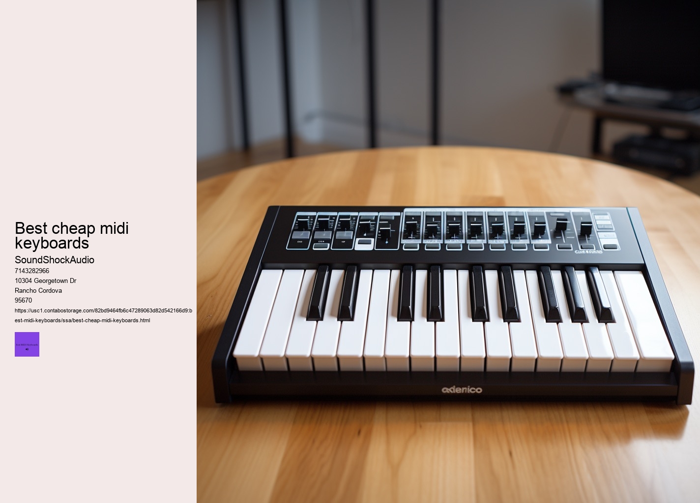 best cheap midi keyboards