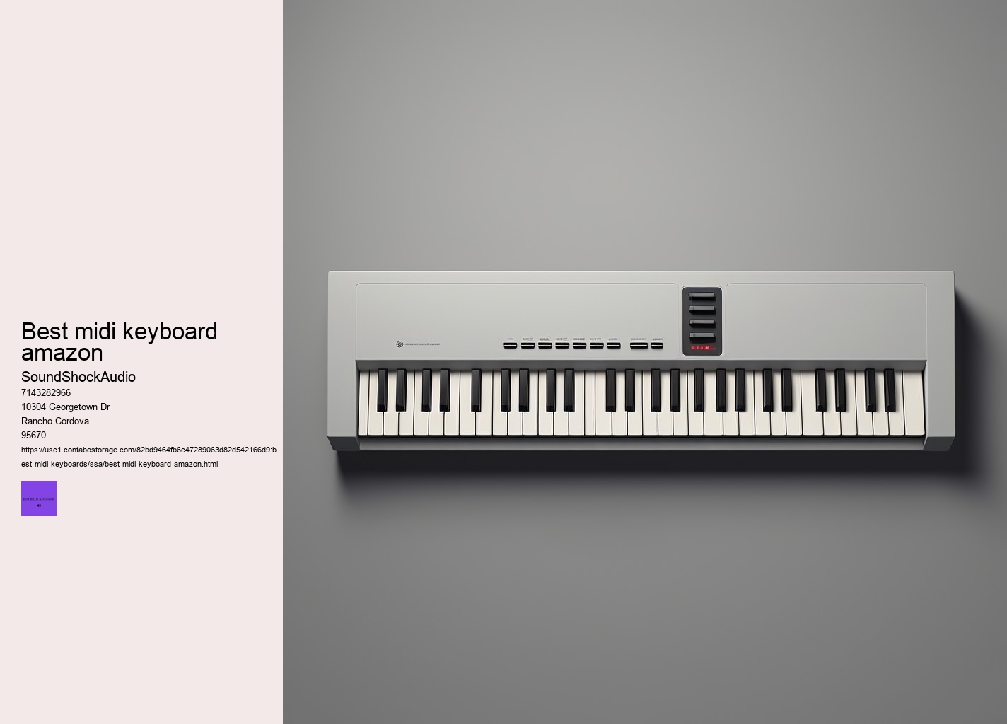 best midi keyboard amazon