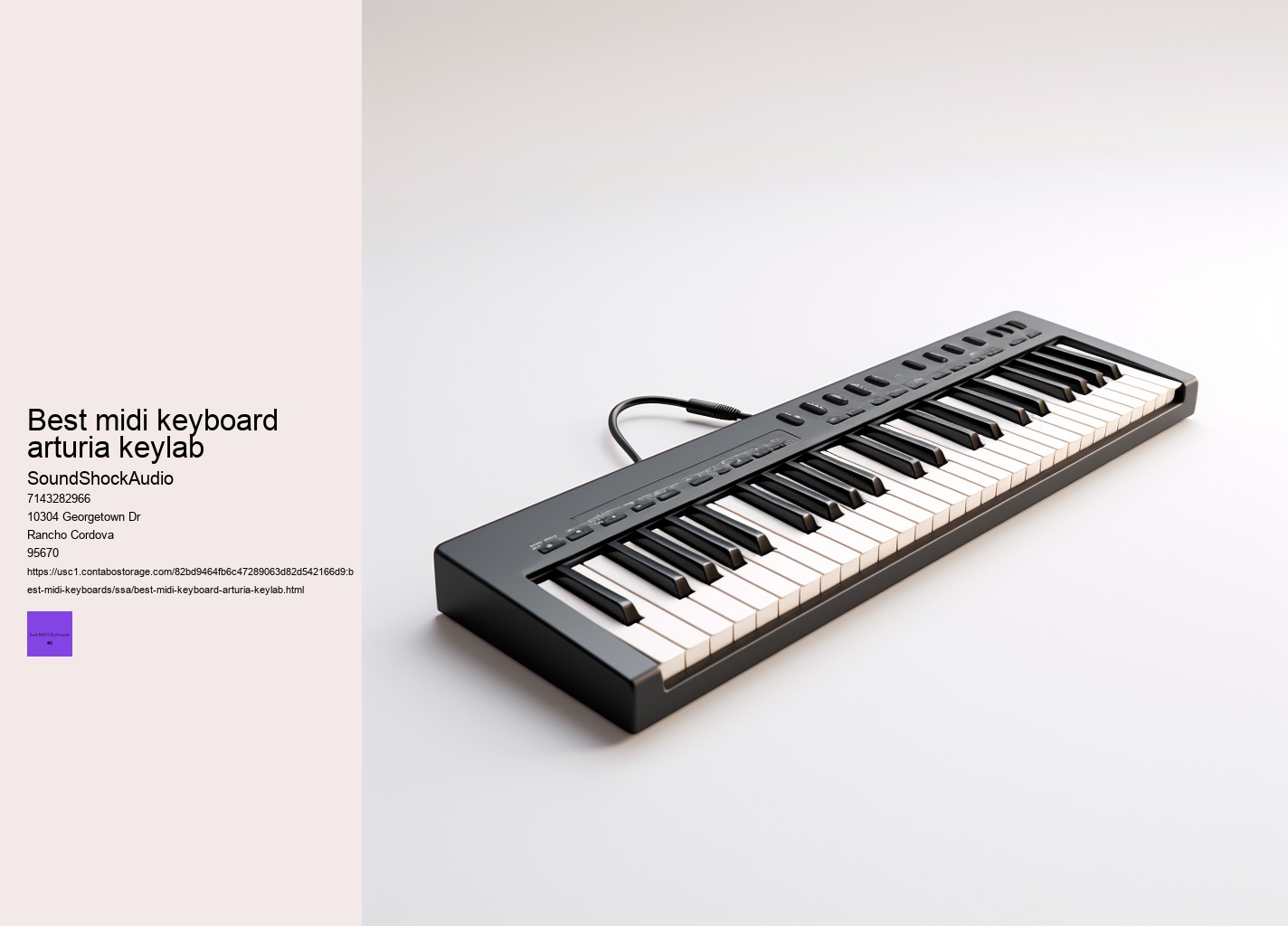 best midi keyboard arturia keylab