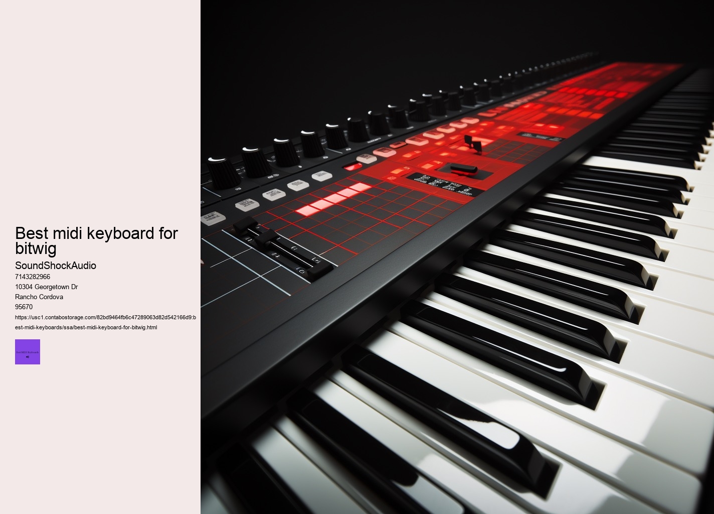 best midi keyboard for bitwig