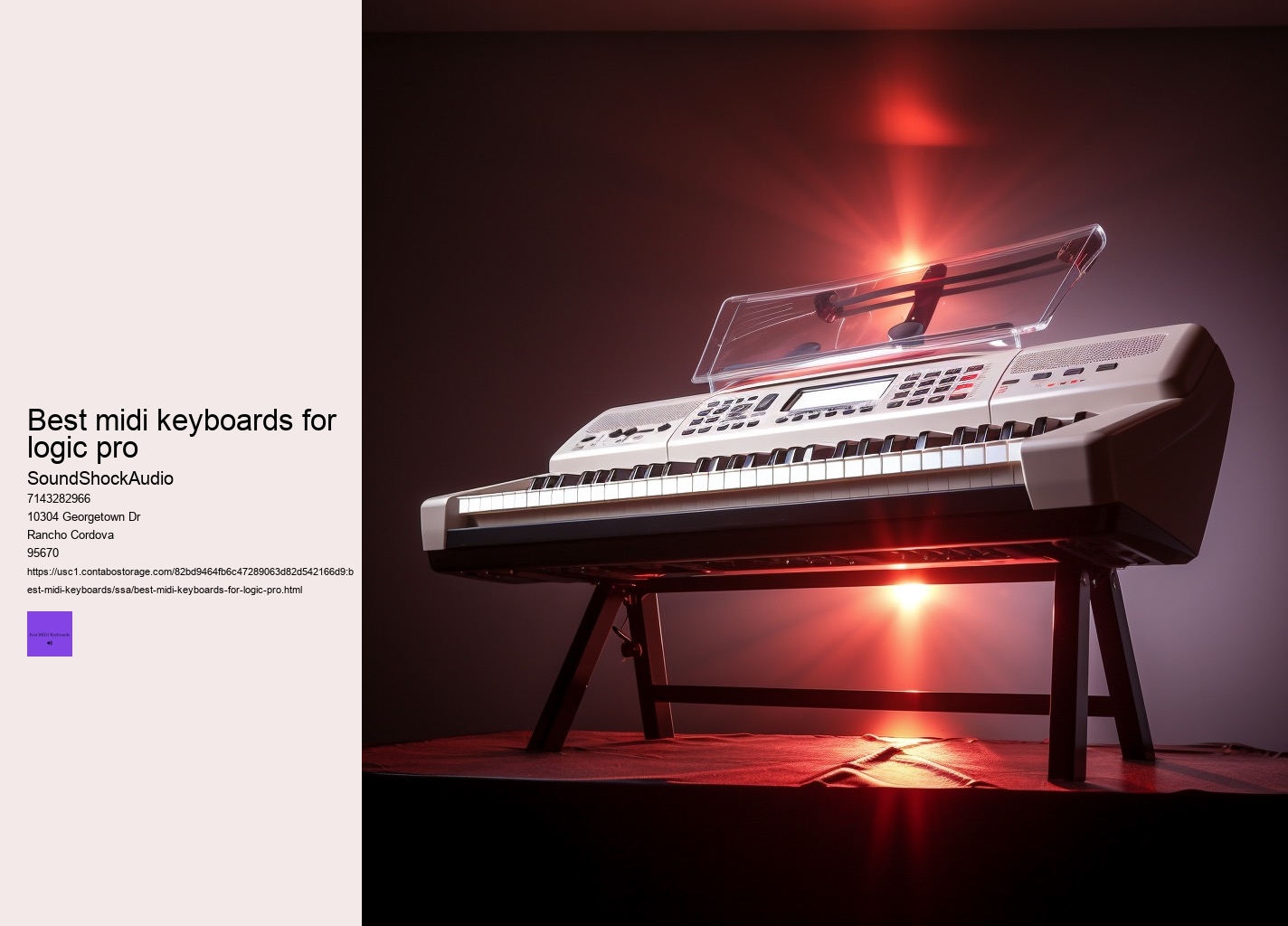 best midi keyboards for logic pro