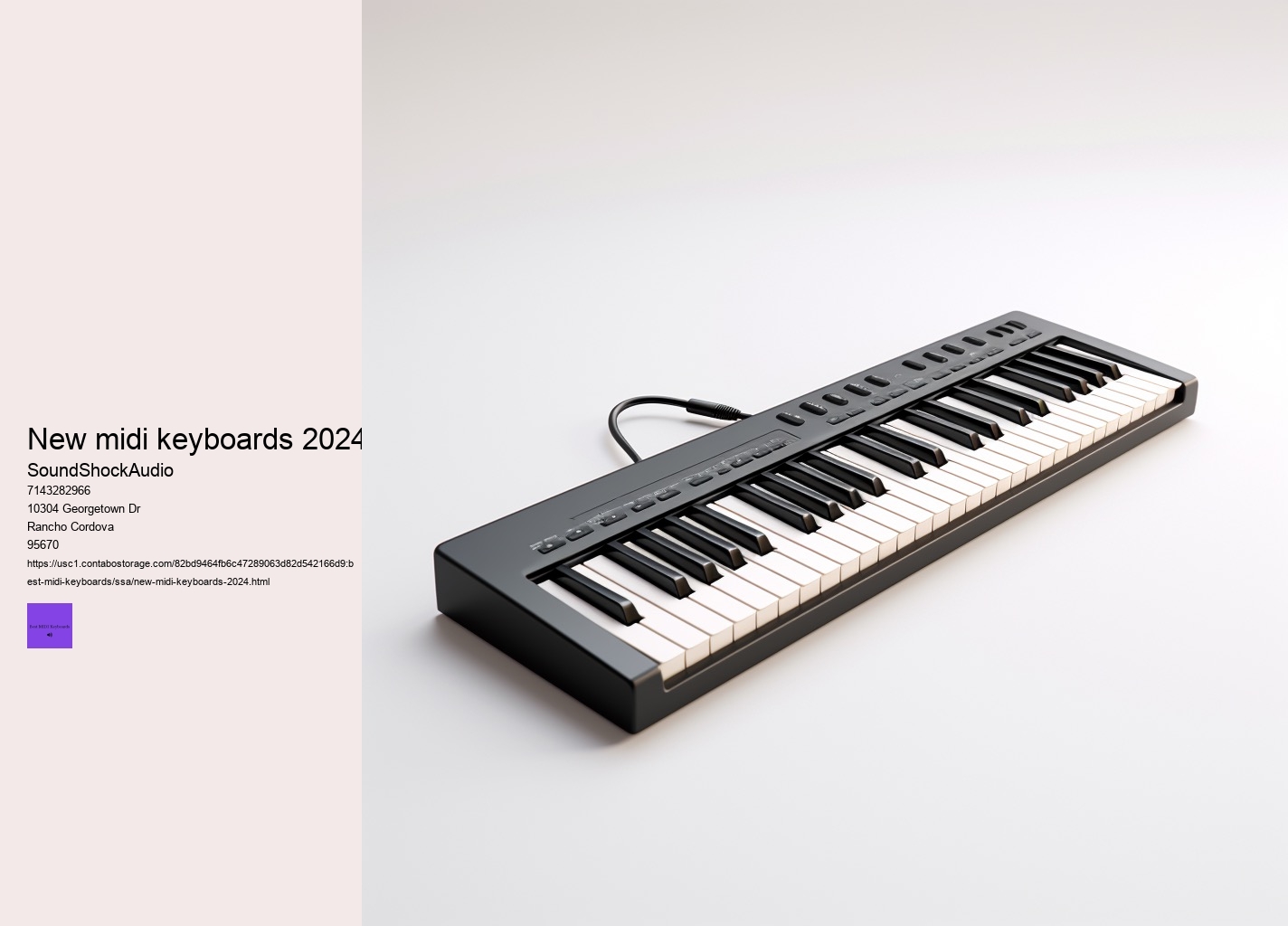 new midi keyboards 2024